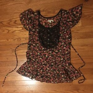 Charlotte Russe Floral Tunic